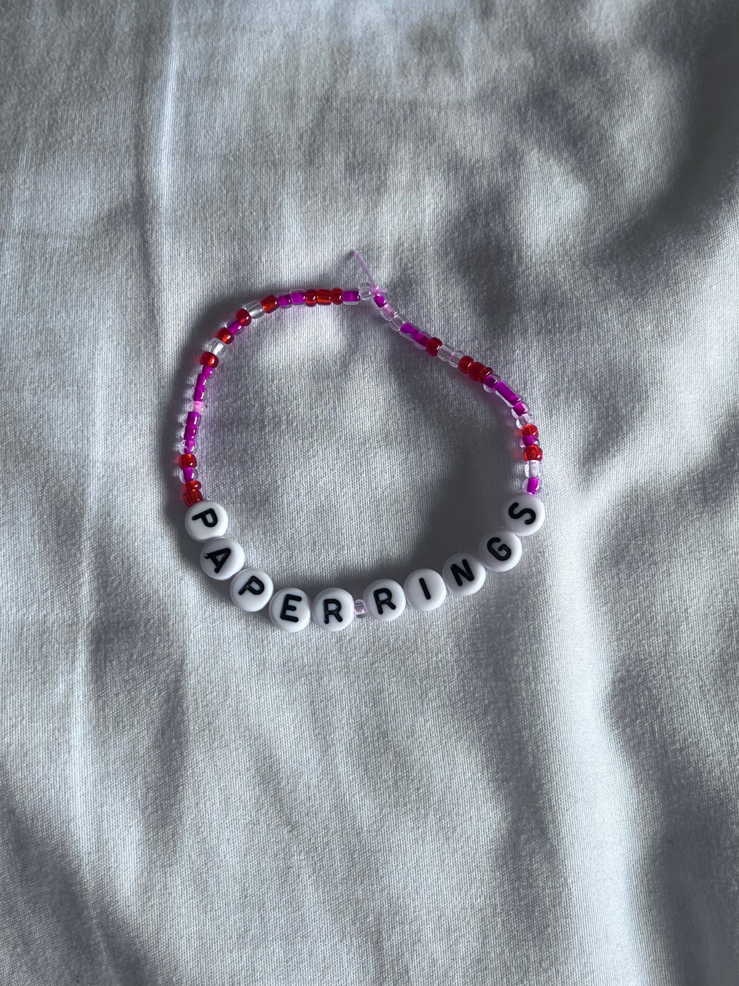 Paper Rings bracelet